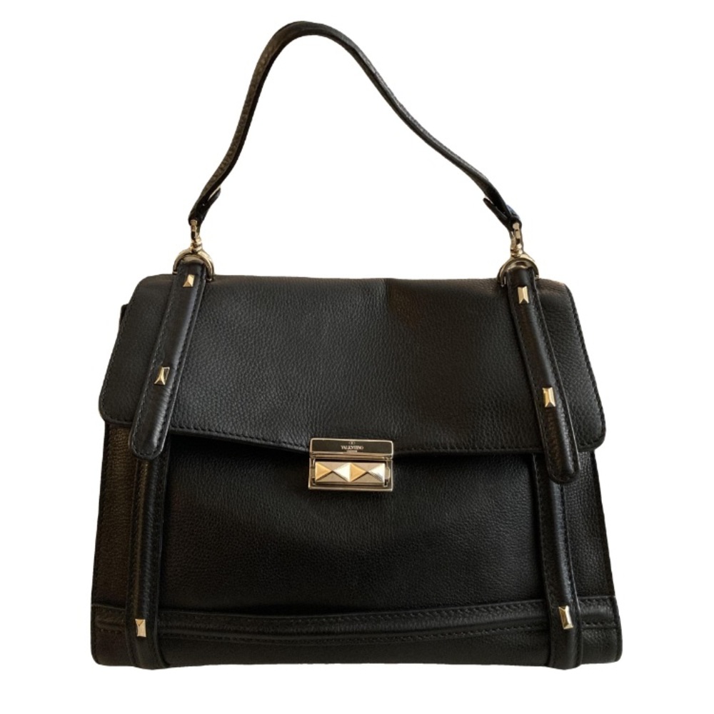 Valentino Garavani Top Handle Rockstuds Satchel - Picture 2 of 9